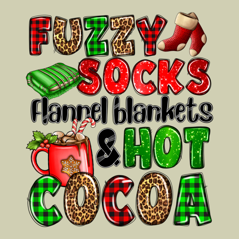 Fuzzy Socks Flannel Blankets And Hot Cocoa Heavy Core Tee by OliviaCreatesArt | Teevron