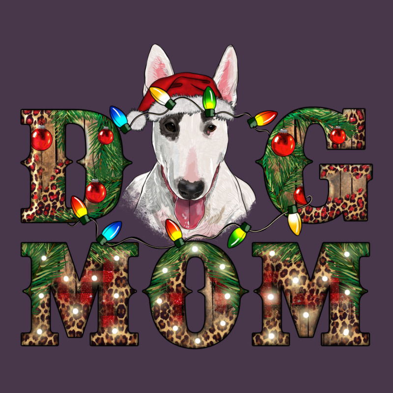 Christmas Dog Mom Bull Terrier Heavyweight Hoodie by RanaPortraitStore | Teevron