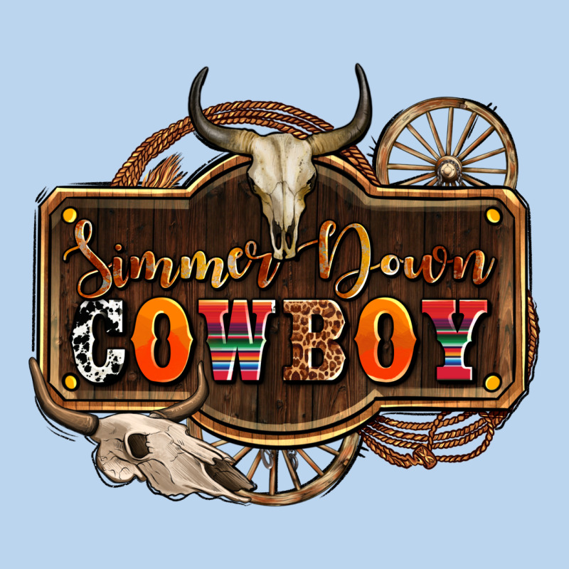 Simmer Down Cowboy Olivia Classic Tee by OliviaCreatesArt | Teevron