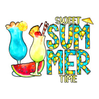 sweet summer time turquoise yellow | Teevron