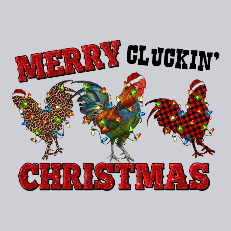 Merry Cluckin' Christmas Heavyweight Sweatshirt by RanaPortraitStore | Teevron