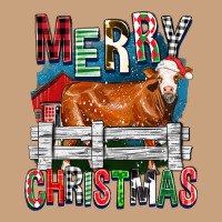 Merry Christmas Simmental Cow Vintage Tee | Teevron