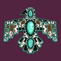 Cowhide Turquoise Thunderbird Urban Hoodie | Teevron