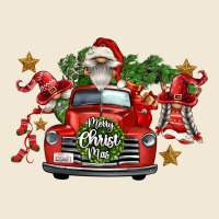 Merry Christmas Truck Gnomies Ladies Tee | Teevron