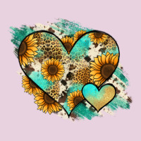 Leopard Sunflower Cowhide Glitter Heart Classic Tee | Teevron