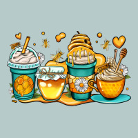 Honey Bee Coffee Cups Heavy Core Tee | Teevron