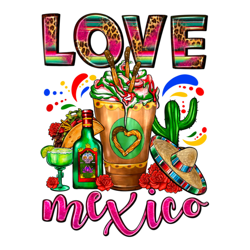 Love Mexico Cold Drink Frappe Premium Tee by FaDigitalArtStudio | Teevron
