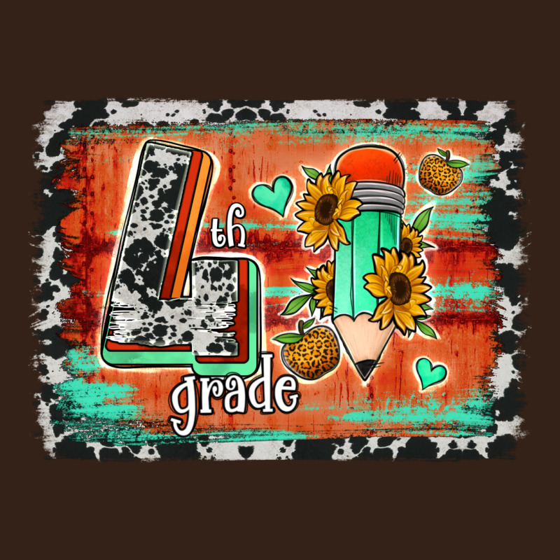 Western Back To School 4th Grade Heavy Core Tee by Jasminsmagicworld | Teevron