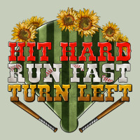 Hit Hard Run Fast Turn Left Ladies Tee | Teevron