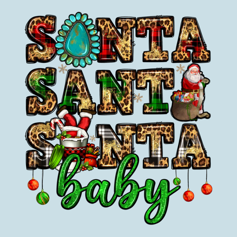 Santa Santa Santa Baby Ladies Tee by FaDigitalArtStudio | Teevron