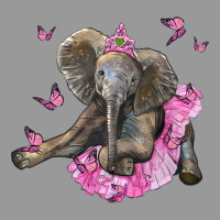 Baby Elephant With Tutu Vintage Hoodie | Teevron