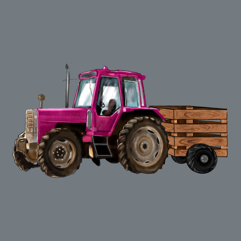 Pink Farm Tractor Heavyweight Sweatshirt by RanaPortraitStore | Teevron