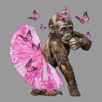 Baby Gorilla With Tutu Vintage Hoodie | Teevron