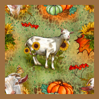 Fall Goats Seamless Pattern Vintage Tee | Teevron