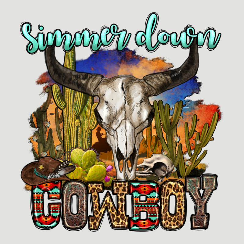 Simmer Down Cowboy Classic Tee by OliviaCreatesArt | Teevron