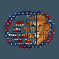 Dad The Man American Flag Urban Hoodie | Teevron