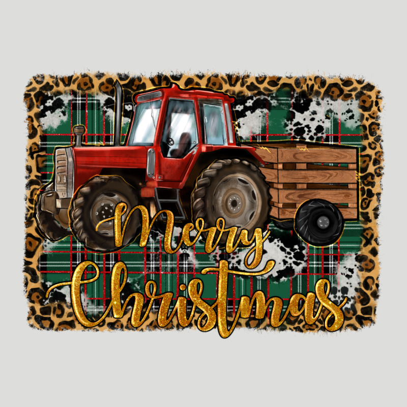 Merry Christmas Tractor Zipper Hoodie by RanaPortraitStore | Teevron