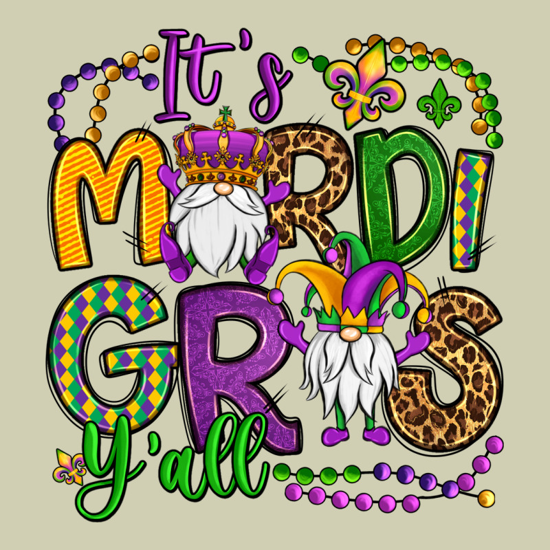 It's Mardi Gras Y'all Gnomes Heavy Core Tee by OliviaCreatesArt | Teevron