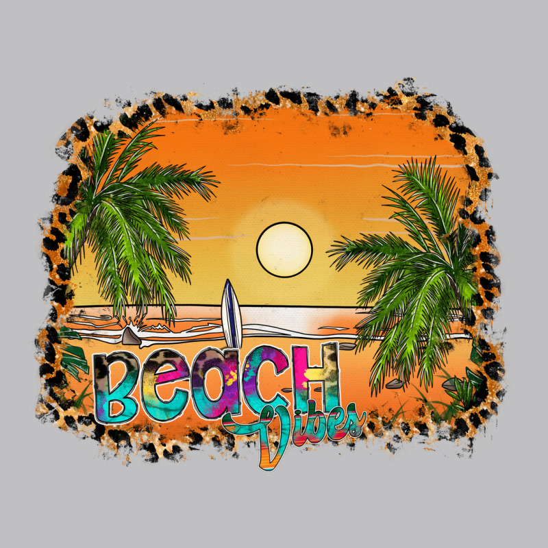 Beach Vibes Long Sleeve Tee by CowhideDigitalArt | Teevron