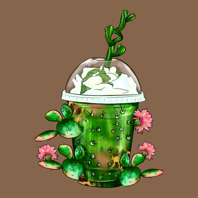 Western Cactus Cold Frappe Premium Tee by FaDigitalArtStudio | Teevron