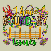 ı Have Boundary Issues Mardi Gras Olivia Heavy Core Tee | Teevron