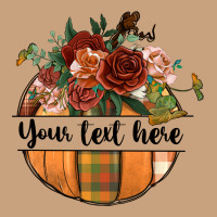 Preview Customize Floral Pumpkin Vintage Tee | Teevron