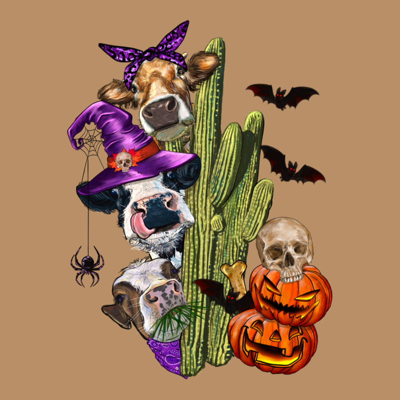 Halloween Cows Vintage Hoodie by LillyAllenDesigns | Teevron