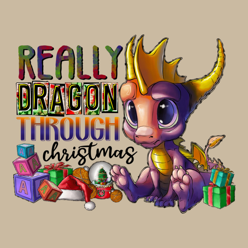 Real Dragon Through Christmas Long Sleeve Tee by CowhideDigitalArt | Teevron