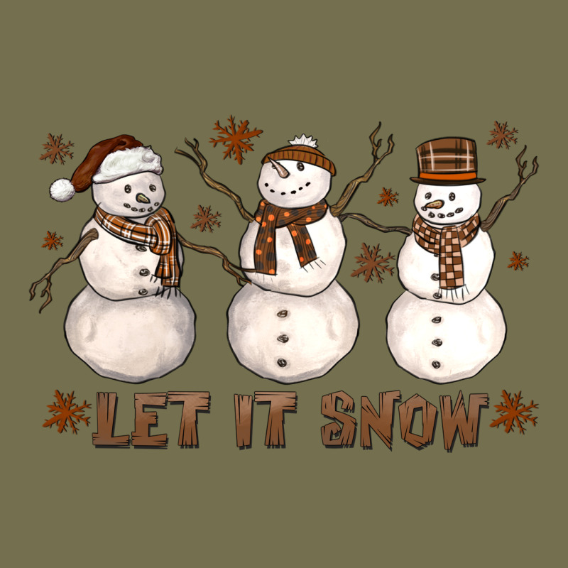 Let It Snow Snowmen Vintage Hoodie by LillyAllenDesigns | Teevron