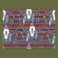 Bull Skull Pattern Long Sleeve Tee | Teevron