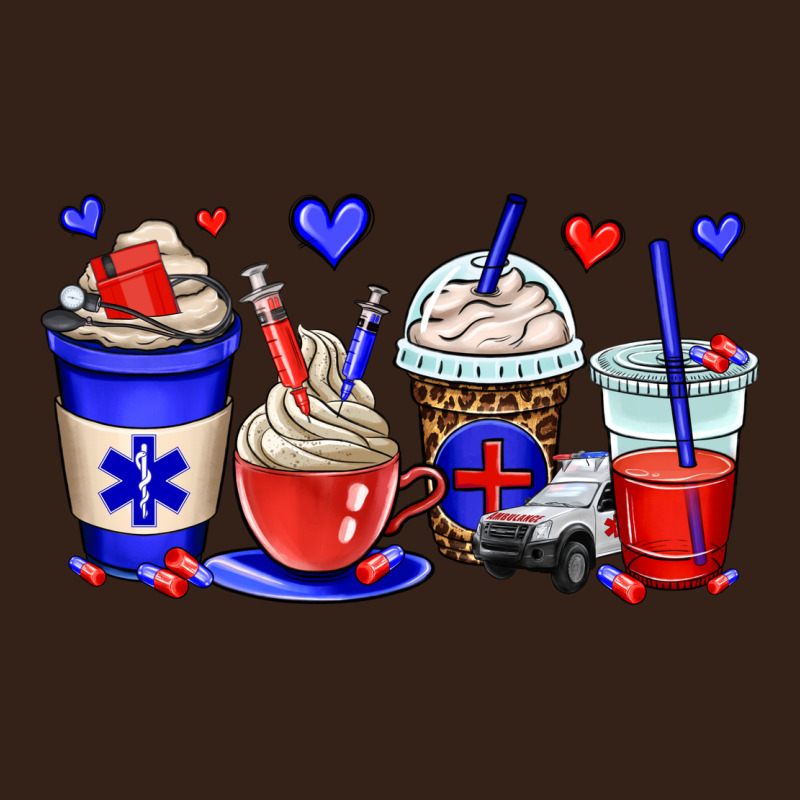 Emt Emergency Medical Technician Coffee Cups Heavy Core Tee by OliviaCreatesArt | Teevron