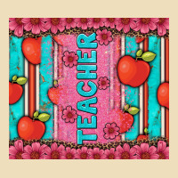 Teacher With  Flower Glitter And Serape Leopard Premium Hoodie | Teevron