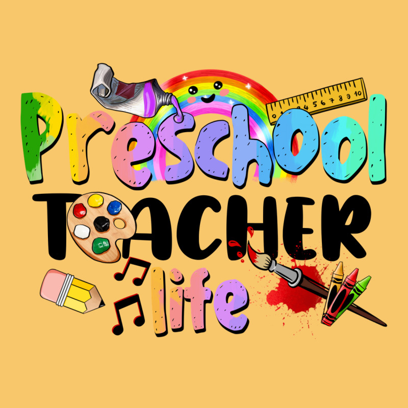 Preschool Teacher Life Vintage Hoodie by LillyAllenDesigns | Teevron