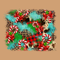 Christmas Plaid Turquoise Glitter Cowhide Vintage Tee | Teevron