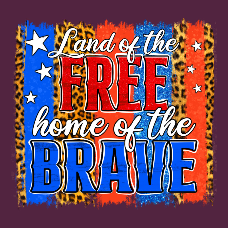 Land Of The Free Th Of July Brushstroke Urban Hoodie by Jasminsmagicworld | Teevron