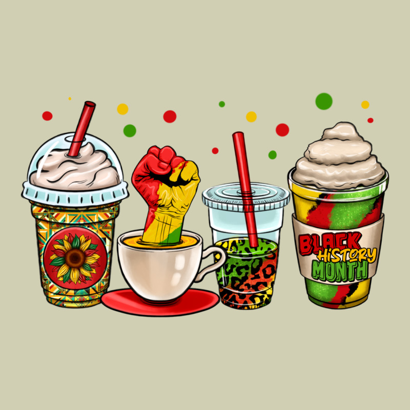 Juneteenth Bhm Coffee Cups Heavy Core Tee by OliviaCreatesArt | Teevron