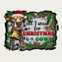 All I Want For Christmas Is A Cow Zipper Hoodie | Teevron
