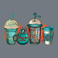 Turquoise Junkie Coffee Cups Heavyweight Sweatshirt | Teevron