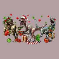 Three Christmas Dinosaurs Vintage Hoodie | Teevron