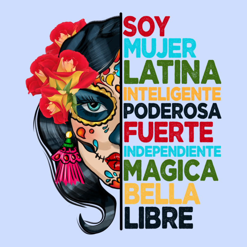 Sugar Skull Women Hispanic Heritage Month Urban Heavy Tee by BundleAndBundleShop | Teevron