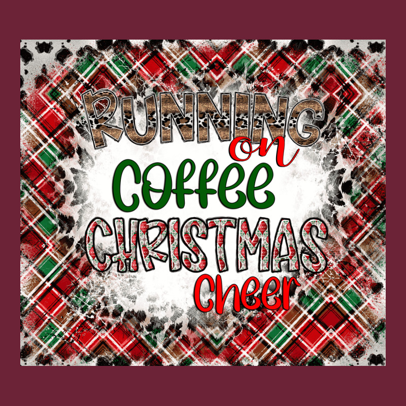 Running On Coffee And Christmas Long Sleeve Tee by CowhideDigitalArt | Teevron