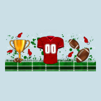 Trophy Cup American Football Uniform Libbey Glass Ladies Tee | Teevron
