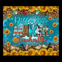 Difference Maker Teacher Life Tumbler Ladies Tee | Teevron