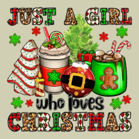 Just A Girl Who Loves Christmas Heavy Core Tee | Teevron