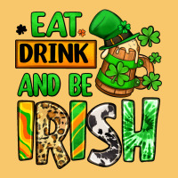 Eat Drink And Be Irish St. Patrick's Vintage Hoodie | Teevron