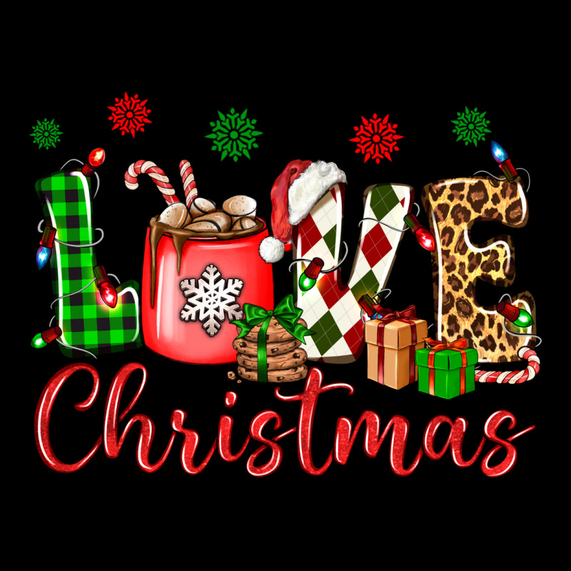 Love Christmas Heavy Core Tee by OliviaCreatesArt | Teevron