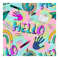 hello kindergarten seamless pattern | Teevron