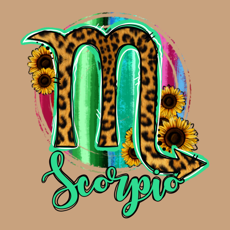 Scorpio Zodiac Sign Sunflower Leopard Serape Vintage Tee by RanaPortraitStore | Teevron