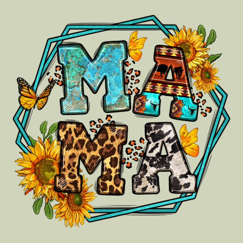 Sunflowers Hexagon Frame Mama Heavyweight Hoodie by Jasminsmagicworld | Teevron