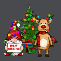 Merry Christmas Gnomes, Reindeer Zipper Hoodie | Teevron